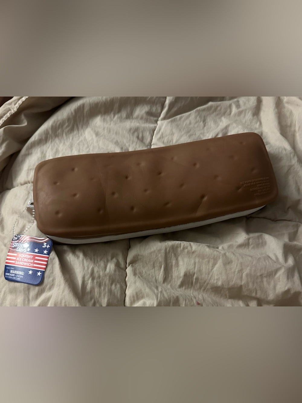 Chocolate Ice Cream Sandwich Squishy